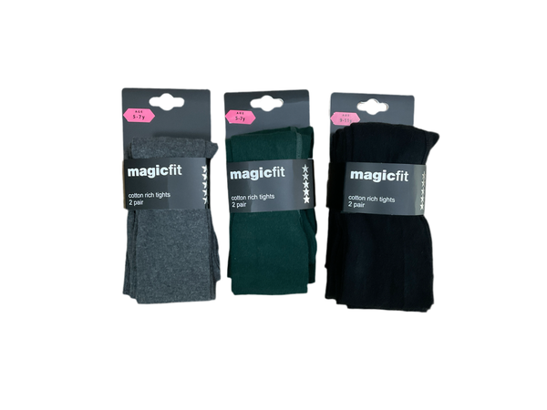COTTON SOFT TIGHTS 2PK