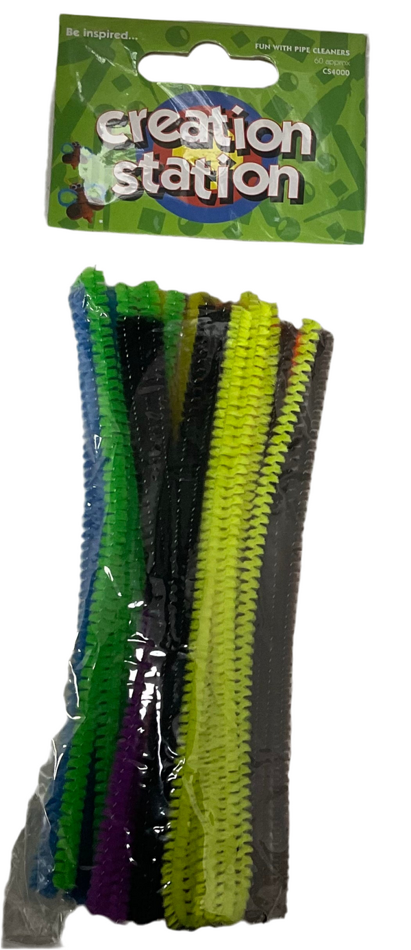 PIPE CLEANERS SMALL 60 APPROX CREATION STATION