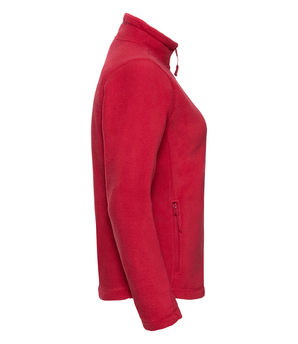Full Zip Fleece (Female Fit) - Red-Groomsport PreSchool Staff
