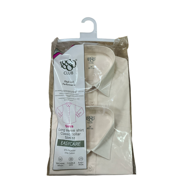 1880 CREAM LONG SLEEVE BLOUSE