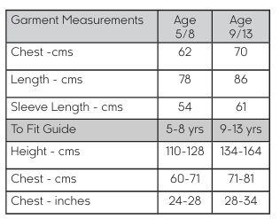 Kids All Weather Robe - Navy