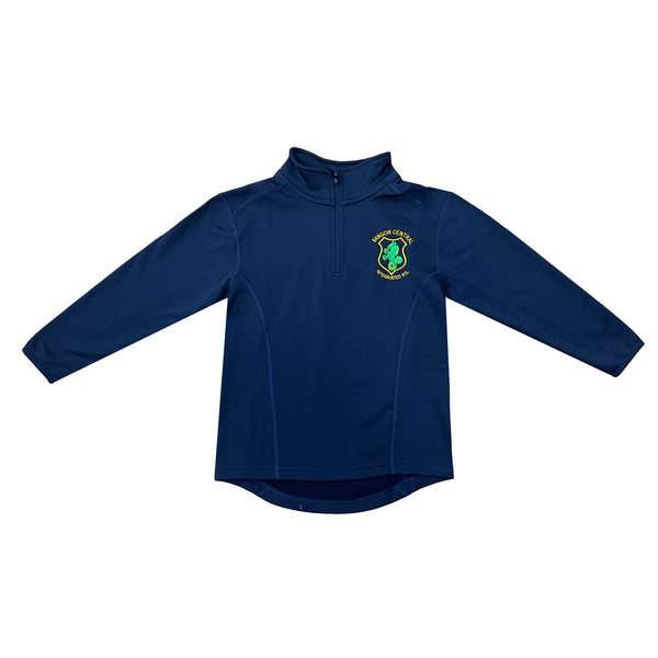 BANGOR CENTRAL P.S 1/4 ZIP P.E TOP