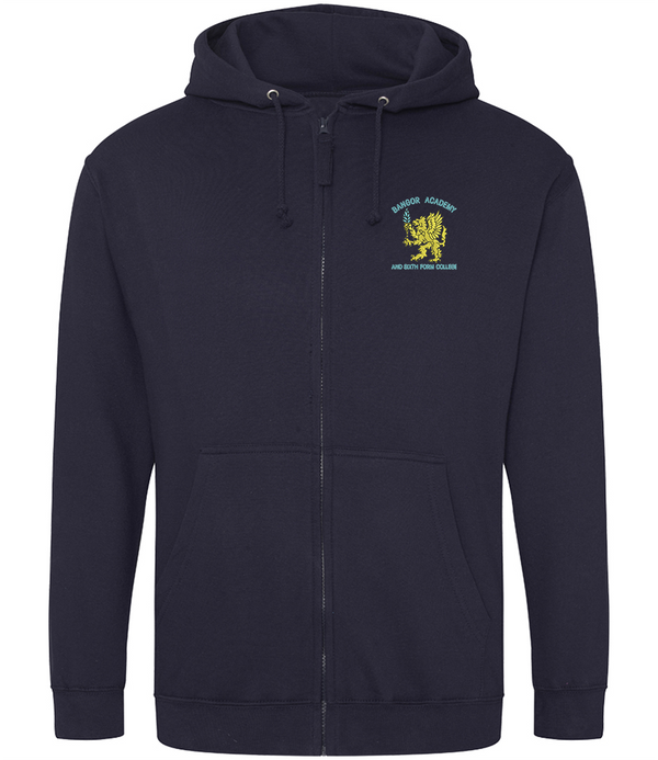 Full Zip Hoodie - Bangor AcademyStaff