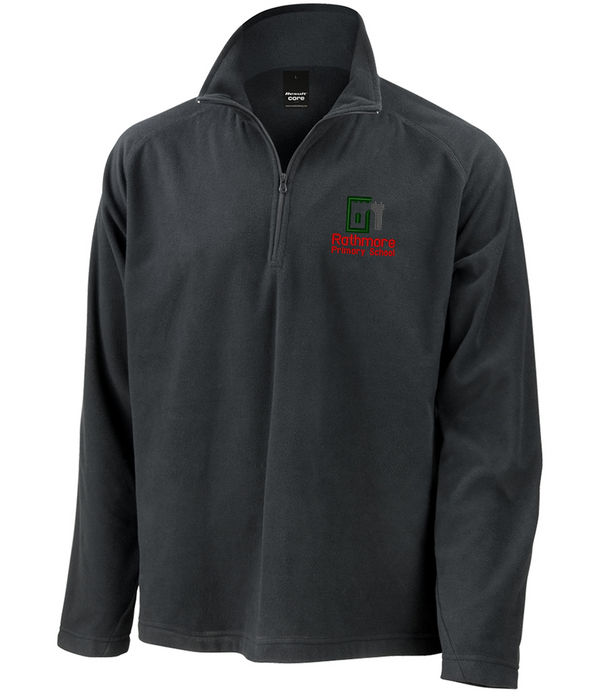 Rathmore Staff- Lightweight Micro Fleece : 1/4 Zip Neck