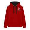 Rathmore-P.S. Staff: Contrast Hoodie (Red / Black)