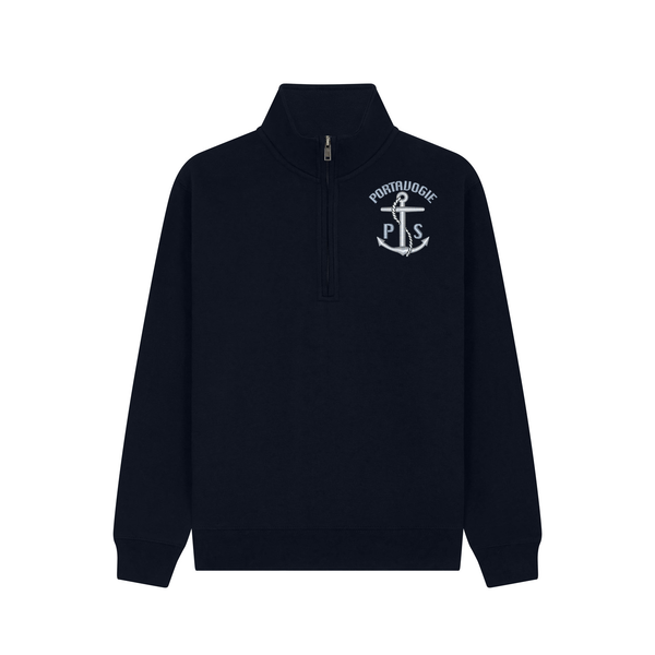 Portavogie-P.S Staff - 1/4 Zip Sweatshirt