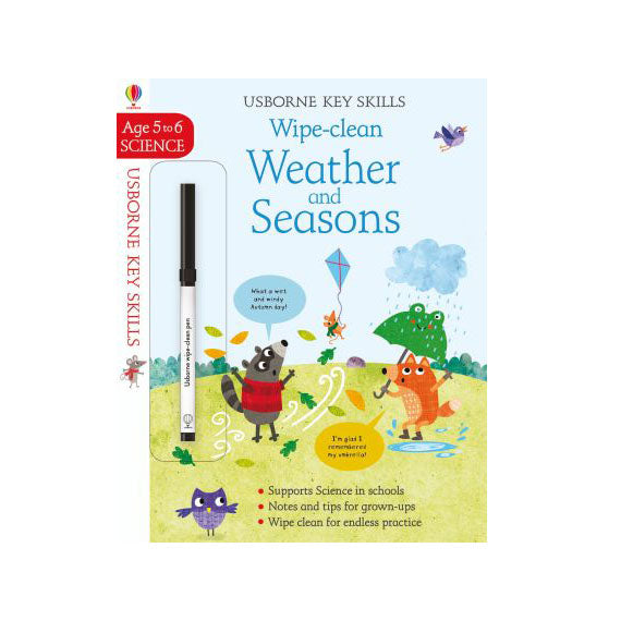 KEY SKILLS WIPE CLEAN: WEATHER & SEASONS AGE 5-6