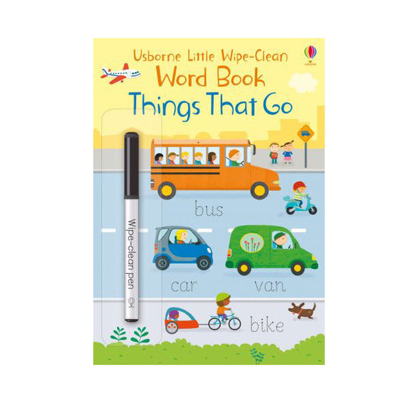 LITTLE WIPE CLEAN: THINGS THAT GO
