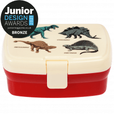 PREHISTORIC LAND LUNCH BOX WITH TRAY