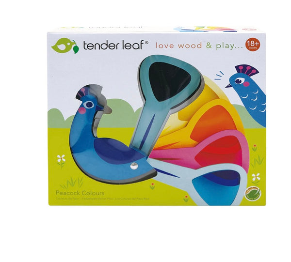 PEACOCK COLOURS TENDER LEAF