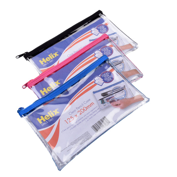 CLEAR PENCIL CASE
