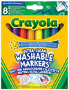 CRAYOLA 8 WASHABLE MARKERS