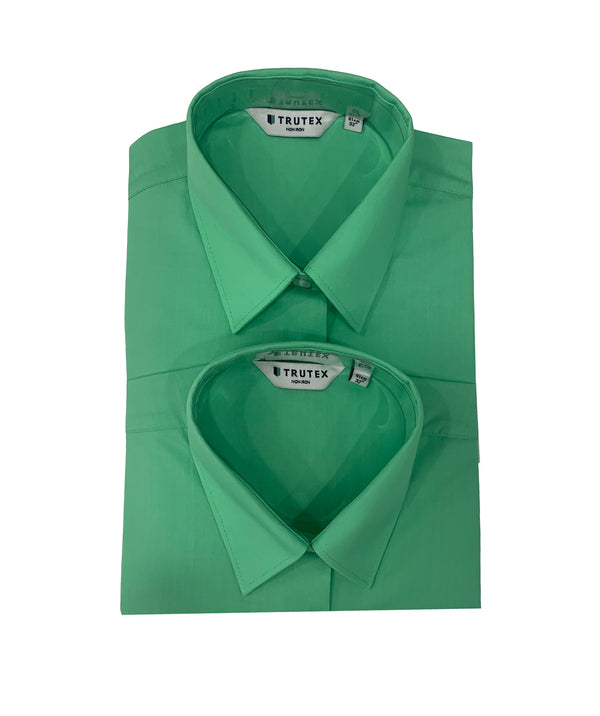 1880 GIRLS LONG SLEEVE BLOUSE - GREEN