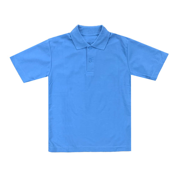 PLAIN POLO SHIRT - SKY BLUE