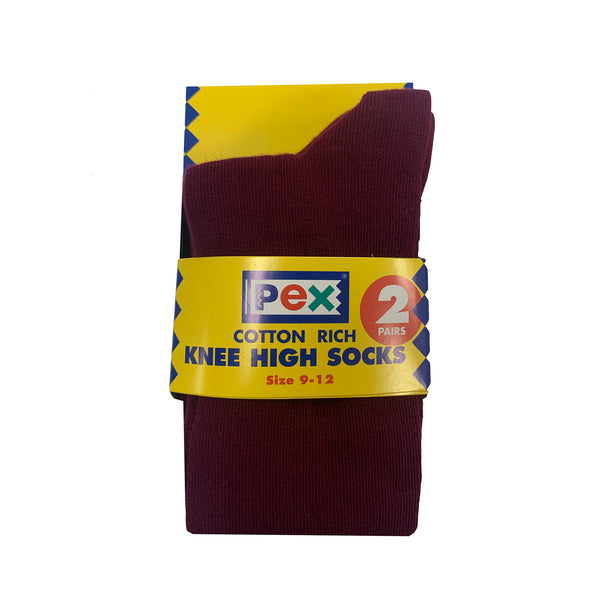 GRADUATE KNEE HIGH SOCK - WINE