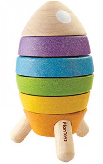STACKING ROCKET PLAN TOYS