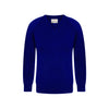 Premium Knitted V-Neck Jumper -Royal