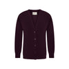 Premium Knitted Cardigan - Maroon