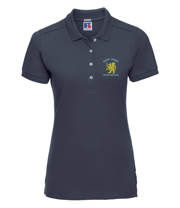 Female Fit Polo - Bangor Academy Staff