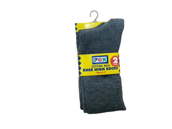 GRADUATE KNEE HIGH SOCK - GREY