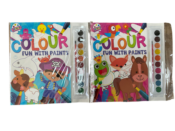 COLOURING FUN WITH PAINTS