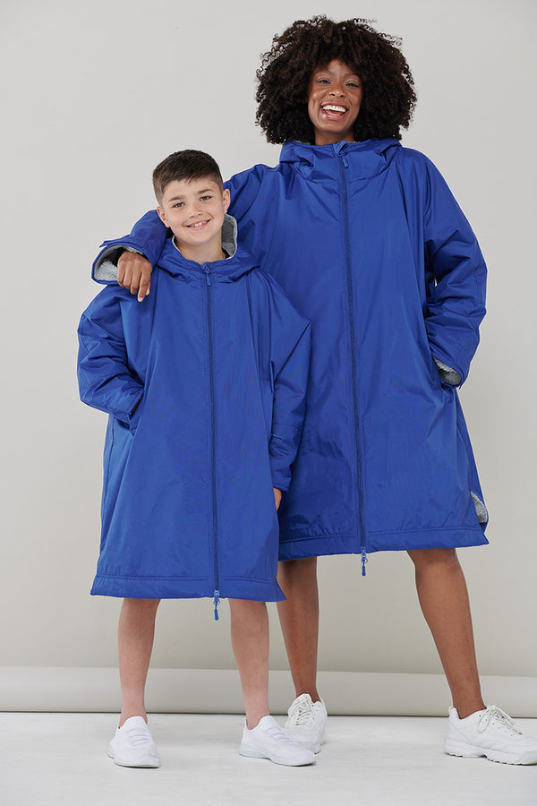 Kids All Weather Robe - Blue