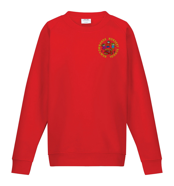 Newtownards Nursery Schoolsweatshirt - Red
