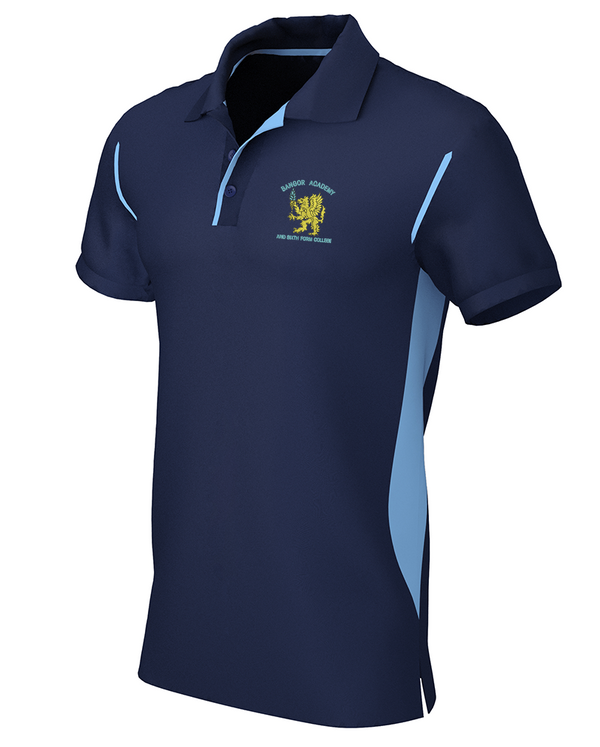 Premium Technical Polo - Bangor Academy Staff