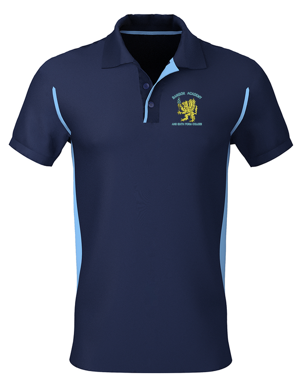 Premium Technical Polo - Bangor Academy Staff