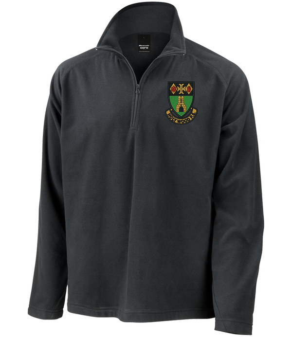 Holywood-P.S.-Staff: Lightweight Micro Fleece : 1/4 Zip Neck