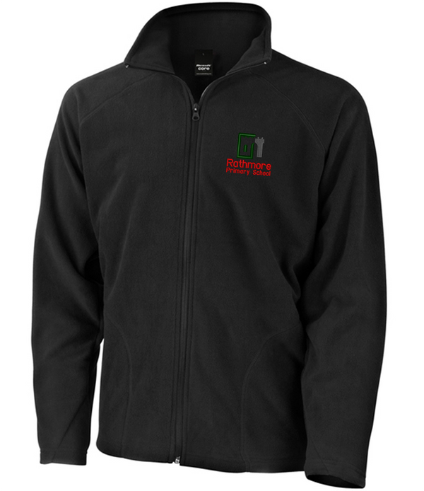 Rathmore-P.S.-Staff: Lightweight Micro Fleece : Full Zip