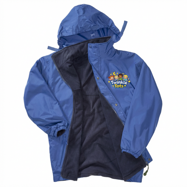 Fleece Lined Storm Dri Waterproof Jacket - Twinkle Tots Nursery