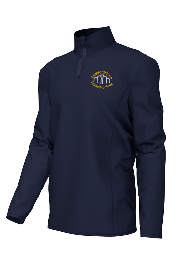 Crawfordsburn PS 1/4 Zip Track Top