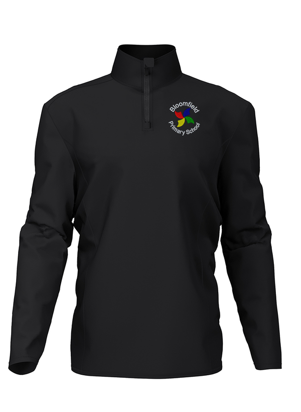 BLOOMFIELD P.S 1/4 ZIP P.E TOP