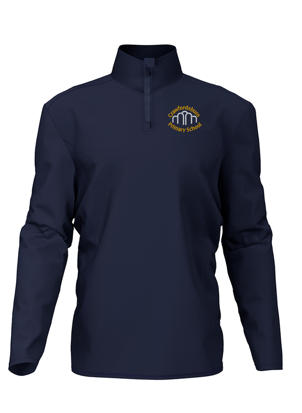 Crawfordsburn PS 1/4 Zip Track Top