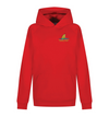 Premium Cotton-Rich Hoodie (Red) - Groomsport Playgroup Staff