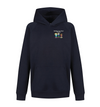 Premium Cotton-Rich Hoodie (Navy) - Ballyholme Pre-School Staff