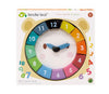 BEAR COLOURS CLOCK -TENDER LEAF