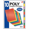 SUBJECT DIVIDERS PASTEL (10)
