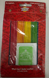 JUMBO LOLLIPOP STICKS COLOURED CREATION STATION