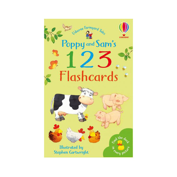 POPPY & SAM 123 FLASHCARDS