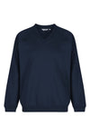 PLAIN V NECK SWEATSHIRT G.B