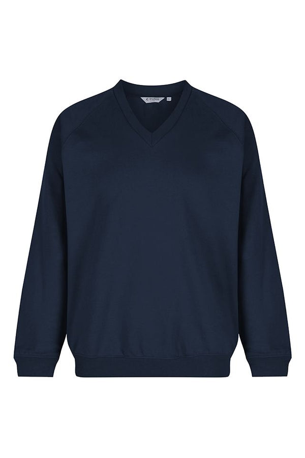 PLAIN V NECK SWEATSHIRT G.B