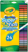 CRAYOLA SUPERTIPS MARKERS (24)