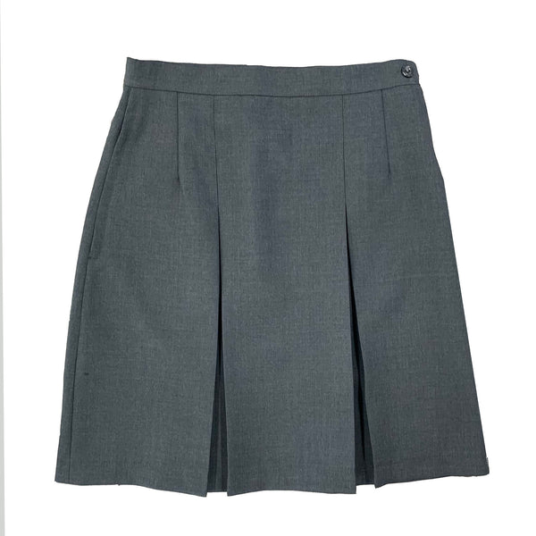 PRIORY INVERTED BOX PLEAT SKIRT