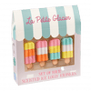 SET OF FOUR ICE LOLLY ERASERS