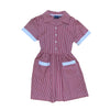 GINGHAM SUMMER DRESS - RED