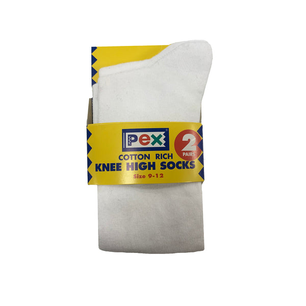 GRADUATE KNEE HIGH SOCK - WHITE