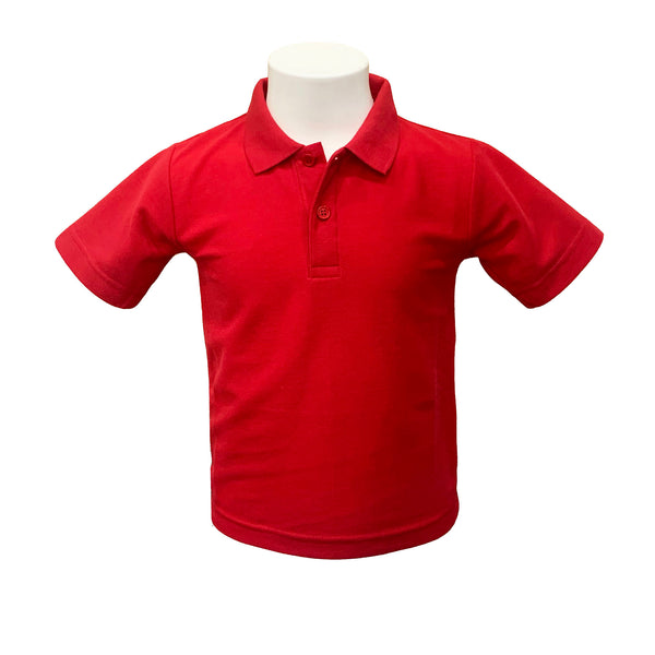 PLAIN POLO SHIRT - RED