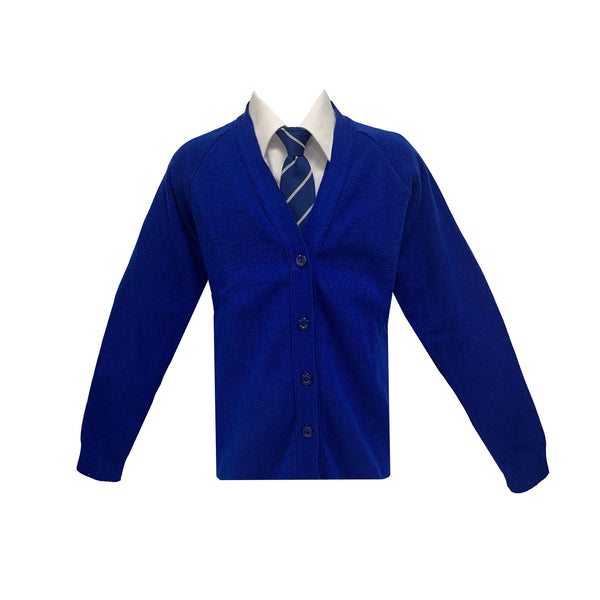 PREMIUM KNITTED CARDIGAN - ROYAL